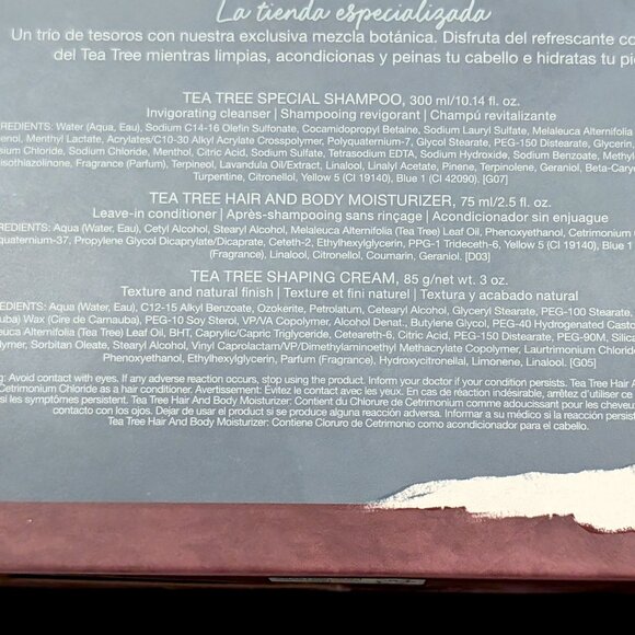 NEW Paul Mitchell Holiday 2025 Tea Tree The Specialty Shop Gift Set - Picture 4 of 4